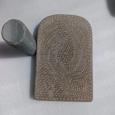 প্রিমিয়াম পাতলা সাইজের শিল পাটা (৯" × ৬")